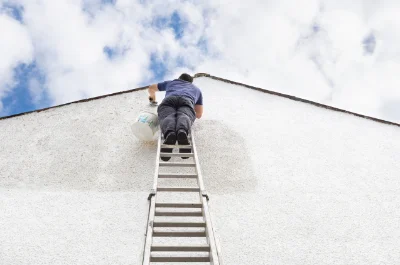 Peinture extérieure à la Croix-sur-Ourcq — façades et ravalement